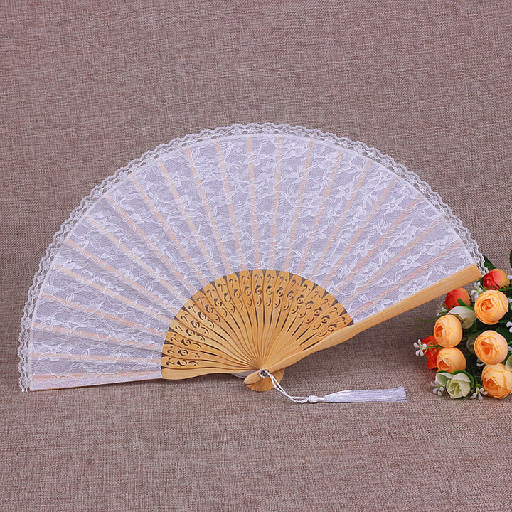 Ladies Filigree Lace Fan Stornfield