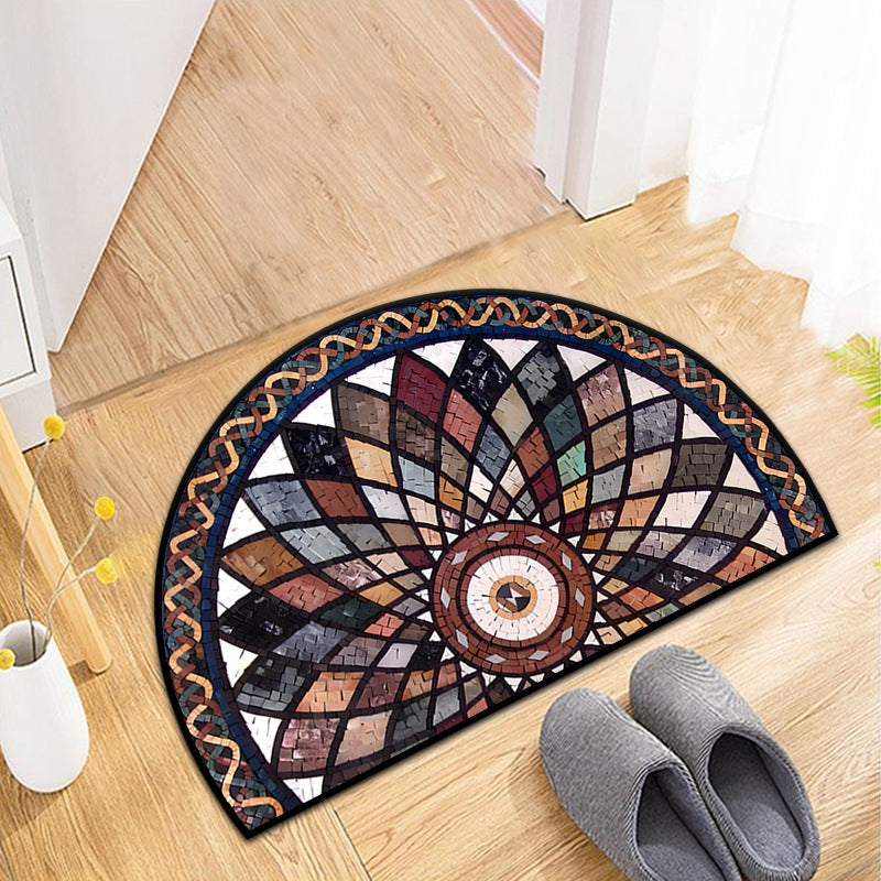 Textured Wooden Plank Doormat Stornfield
