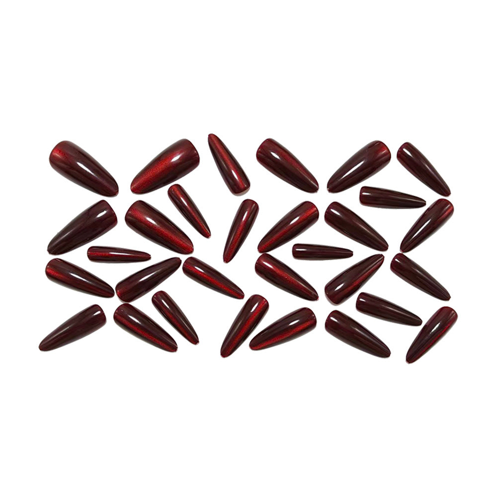 Artificial Nails in Elegant Design with Shimmering Finish Stornfield
