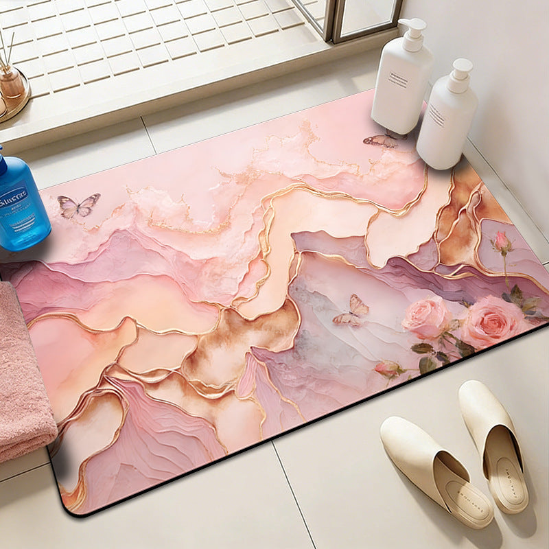 Artistic Decorative Bath Mat