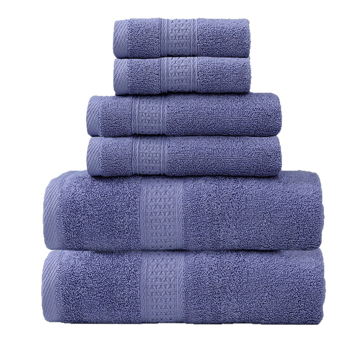 Terry Towel Set with Elegant Border Stornfield