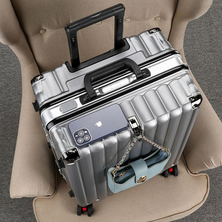 Hard Shell Trolley With Integrated Usb Charging Port And Multifunctional Storage Stornfield