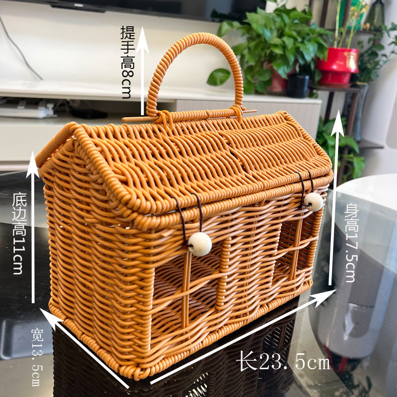 Ladies Decorative Storage Basket in House Design Stornfield