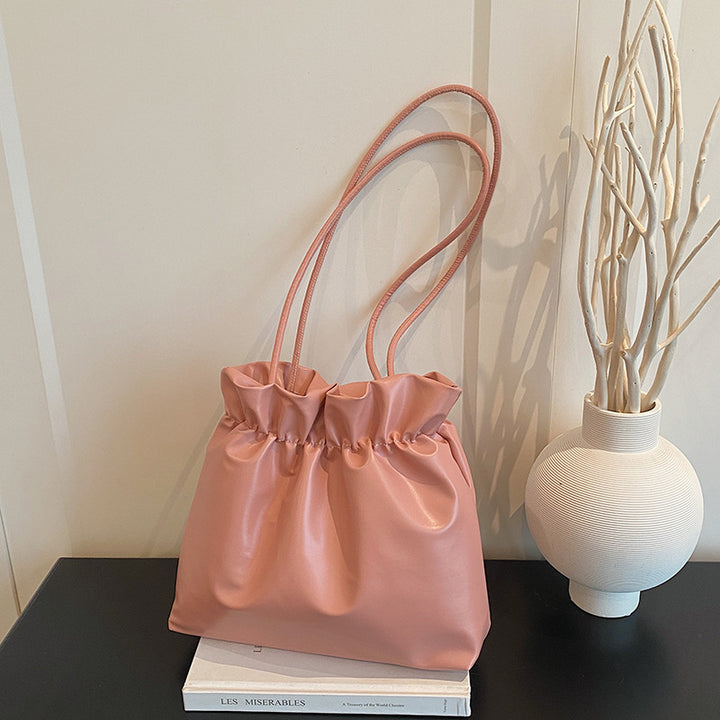 Functional Drawstring Handbag