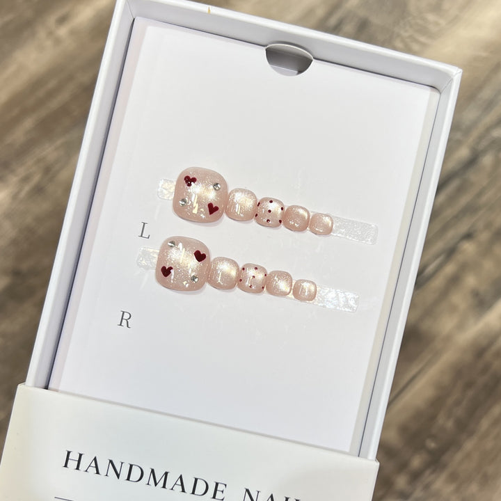 Decorative Heart Nail Art Set Stornfield