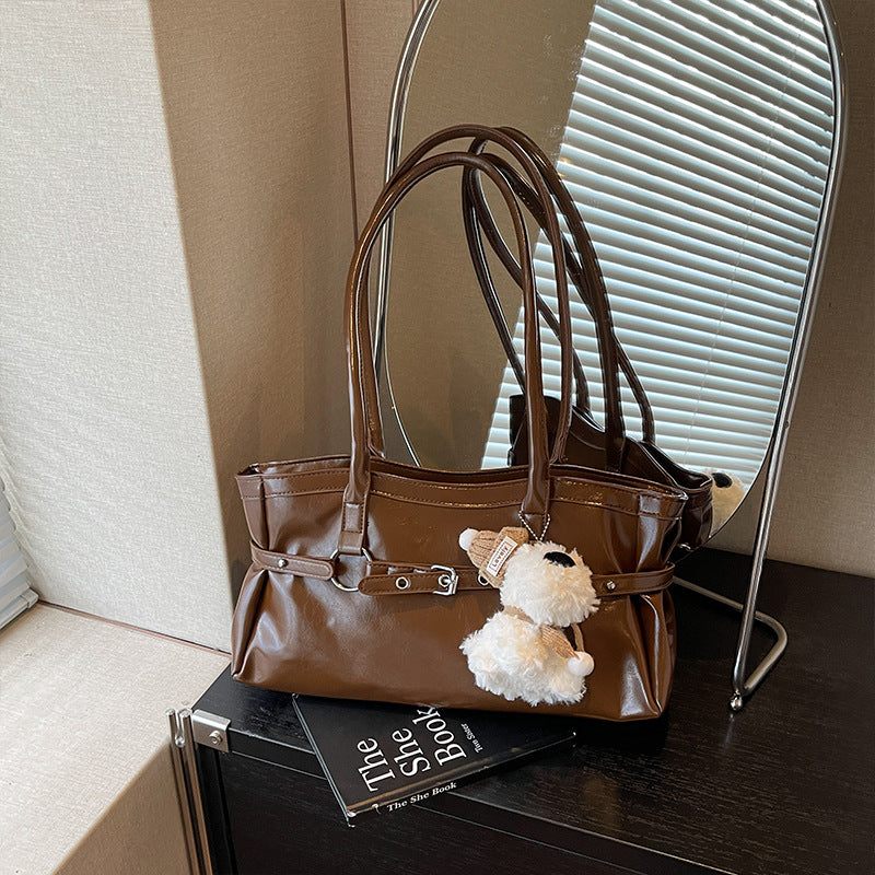 Elegant Patent Leather Handbag