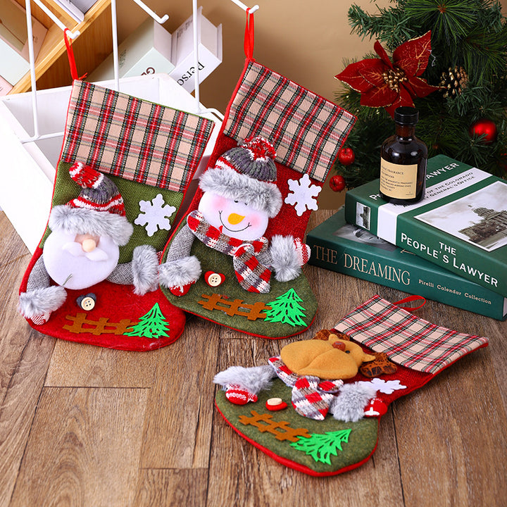 Christmas stocking with creative designs Stornfield