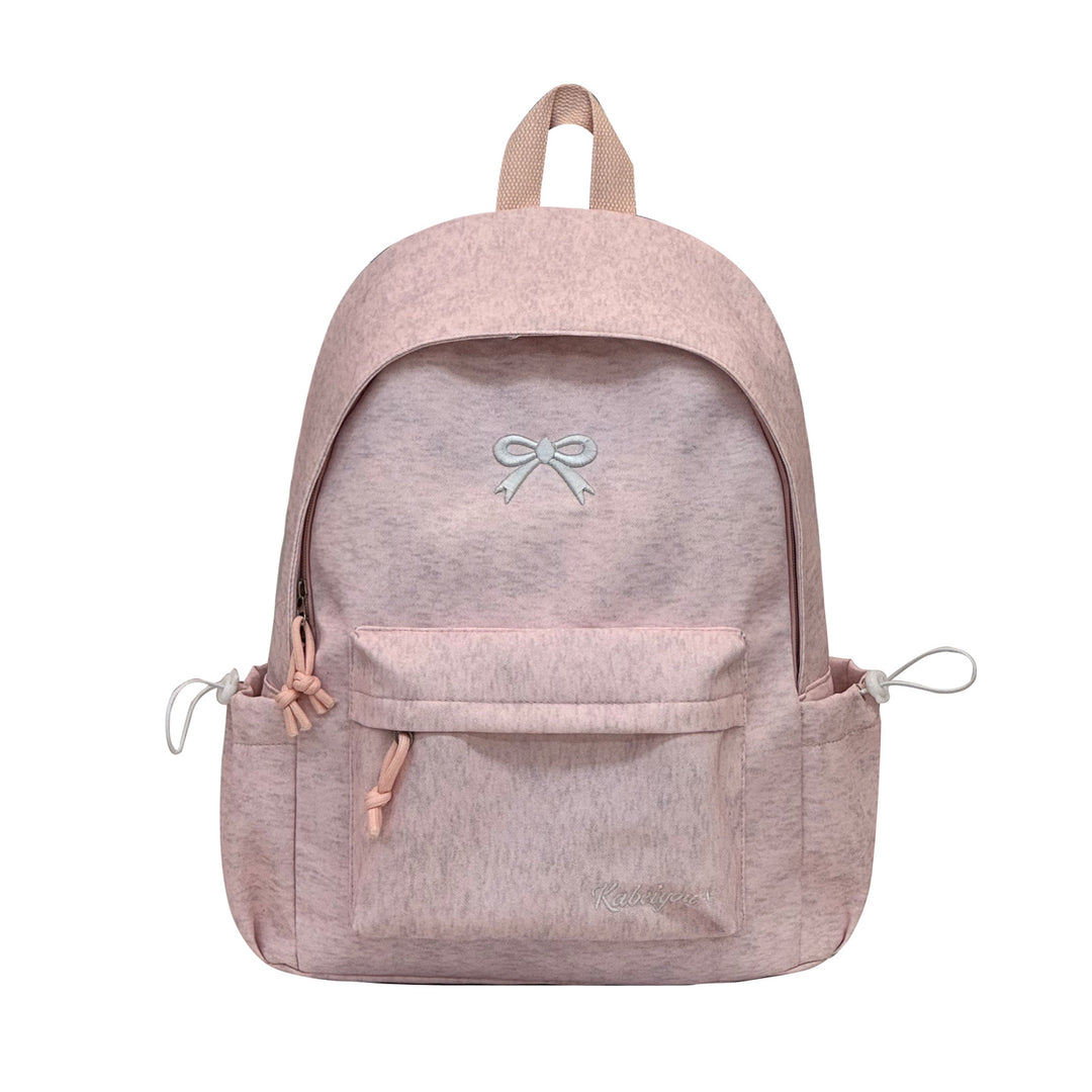 Elegant Bow-Embellished Casual Backpack Stornfield