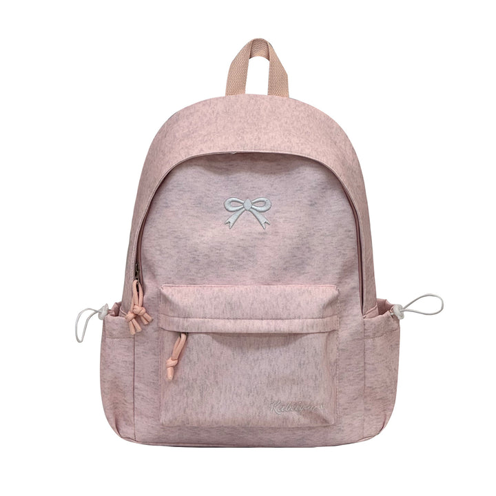 Elegant Bow-Embellished Casual Backpack Stornfield