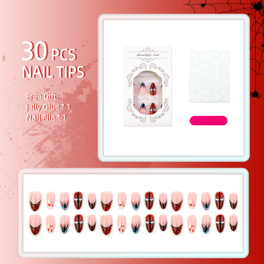 Themed Spider-Man Graphic Press-On Nails Stornfield