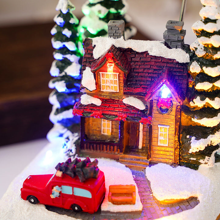 Nostalgic Christmas Village Decoration Stornfield