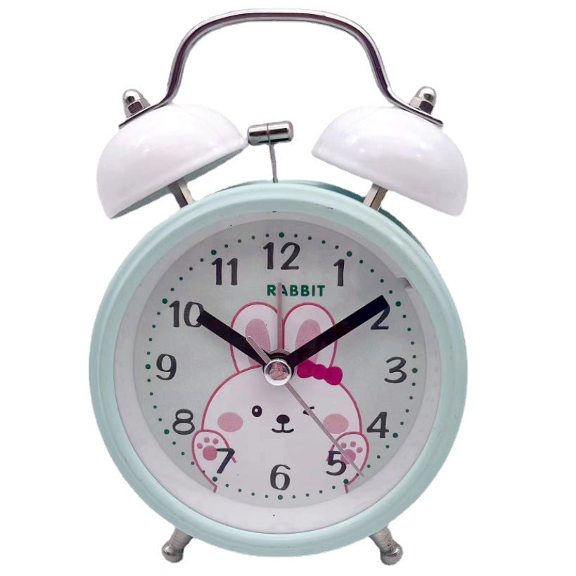 Nostalgic children's alarm clock with cheerful animal motif Stornfield