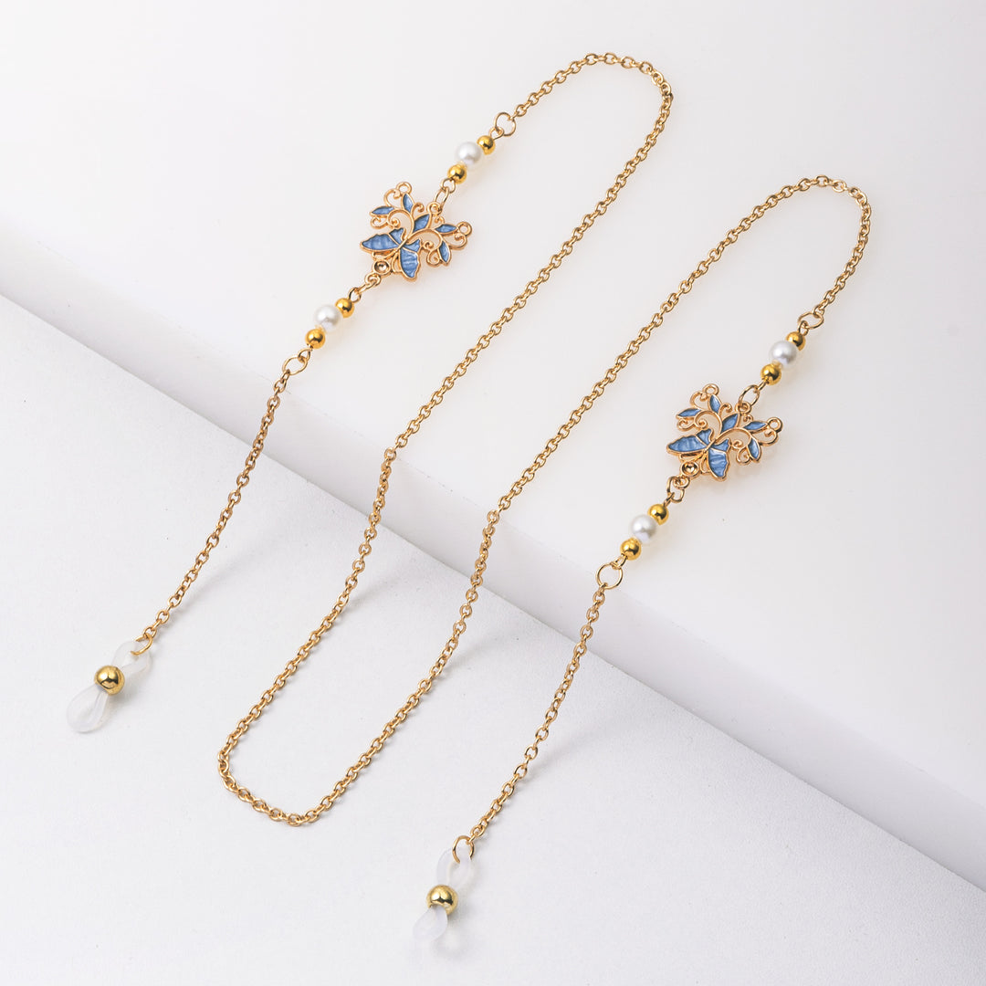 Delicate Floral Eyewear Chain Stornfield