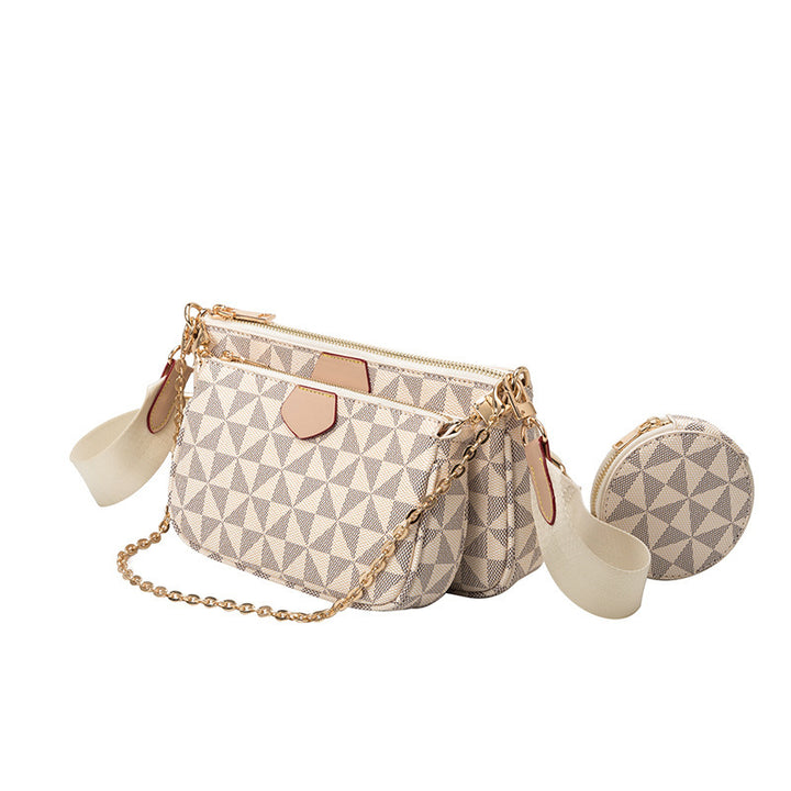 Fashionable crossbody bag with versatile compartment system Stornfield