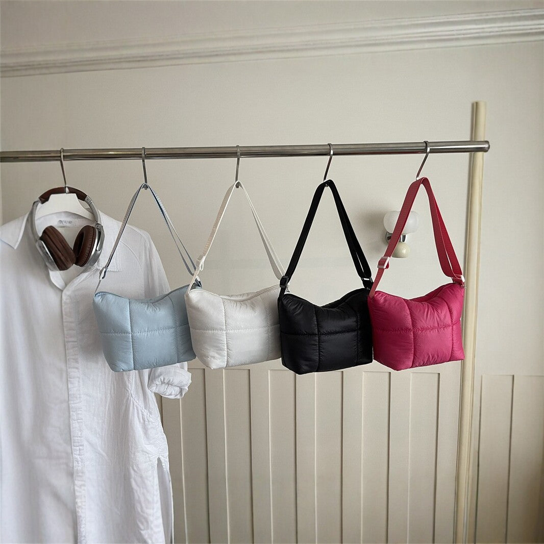 Casual Padded Shoulder Bag