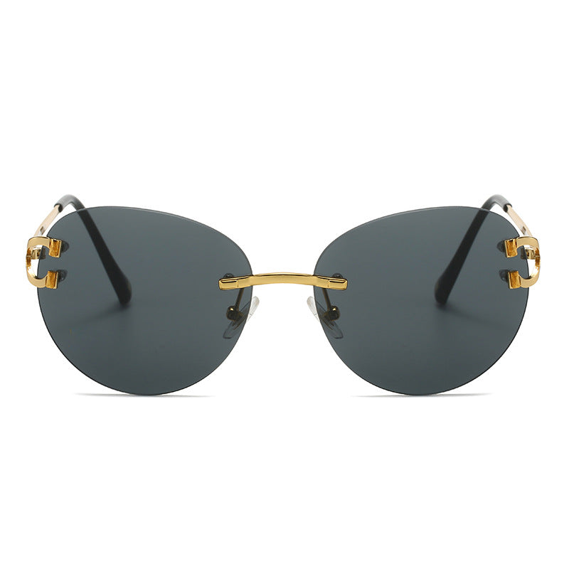Ladies elegant Cat-Eye sunglasses with gold accents and UV protection Stornfield