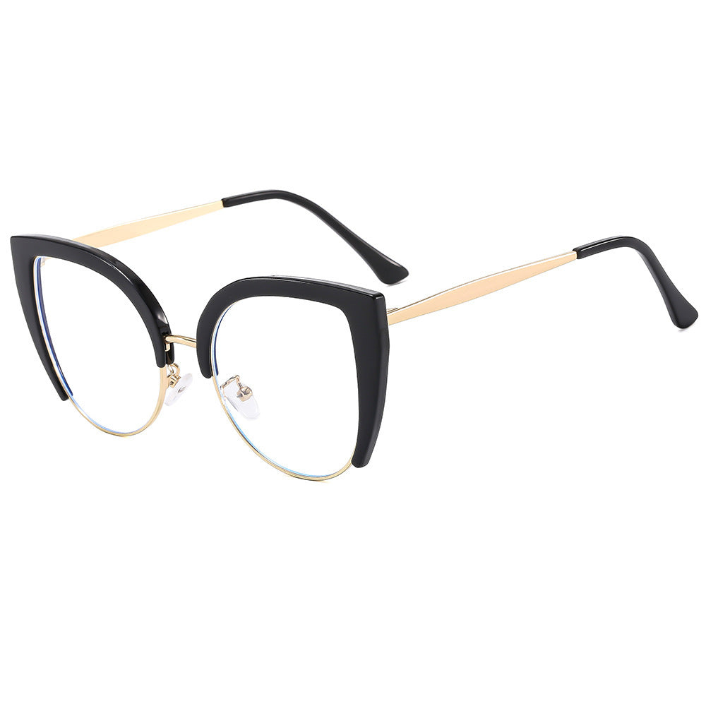 Women Fashion Cat-Eye Glasses made of Plastic with Metal Accents Stornfield