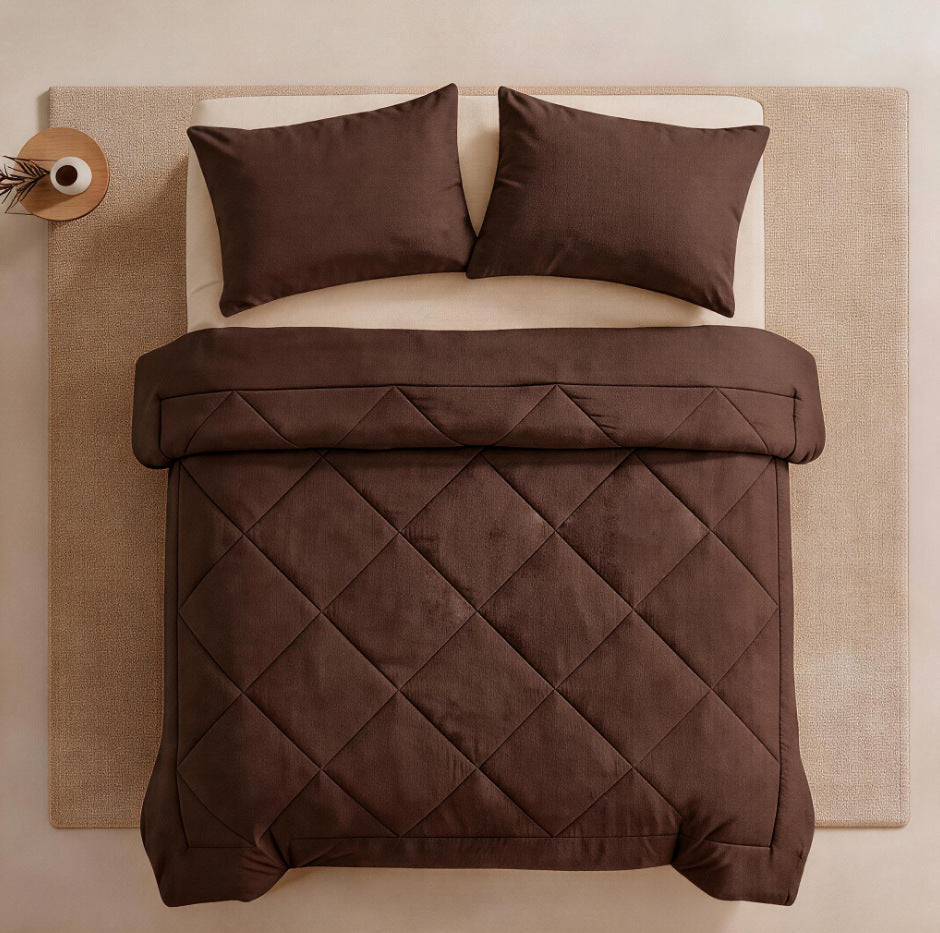 Luxurious Quilted Comforter Set Stornfield