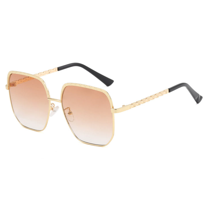 Ladies' fashionable sunglasses with square frame and stylish details Stornfield