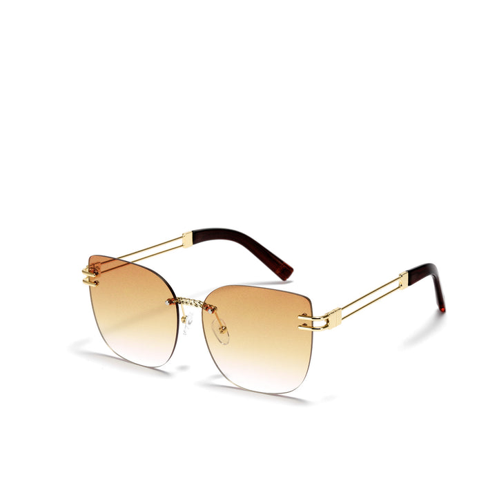 Women's Oversized Sunglasses with Stylish Gradient and Unique Frame Stornfield