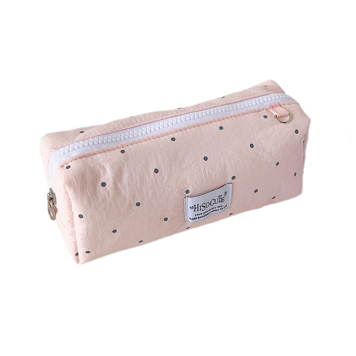 Stylish Polka Dot Pencil Case
