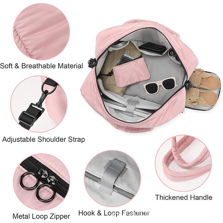 Multifunctional Travel Bag with Separate Shoe Compartment Stornfield