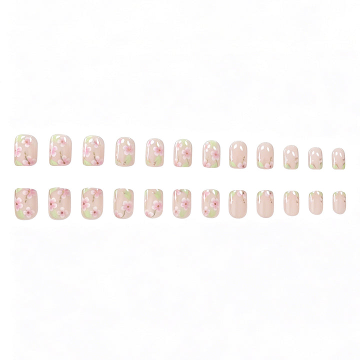 Floral Embellished Nail Art Enhancements Stornfield