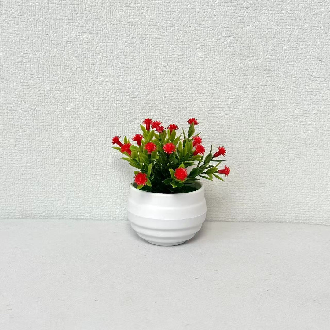 Decorative Faux Succulent Planter for Home Decor Display