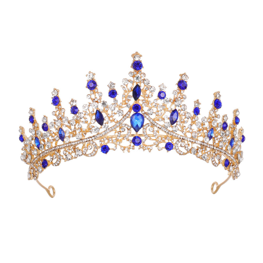 Ladies Rhinestone Tiara with Sparkling Gemstones Stornfield