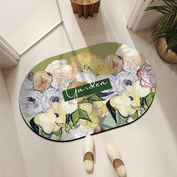 Playful Animal-Themed Bath Mat