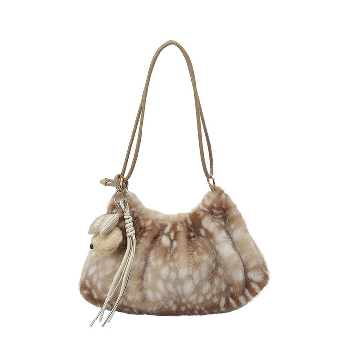 Luxurious Faux Fur Shoulder Bag