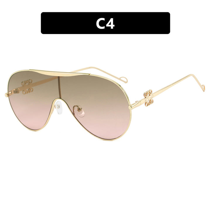 Ladies UV Protection Sunglasses in Fashionable Pilot Style Stornfield