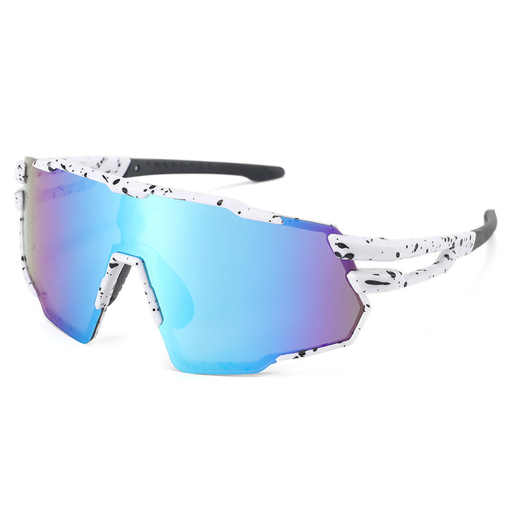 Men's Sporty Wraparound Sunglasses Stornfield