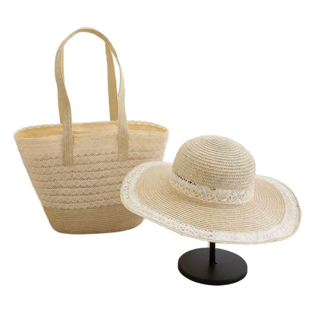 Beach bag and sun hat Stornfield