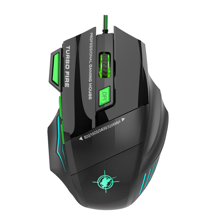 High-precision gaming mouse with adjustable DPI and RGB lighting Stornfield