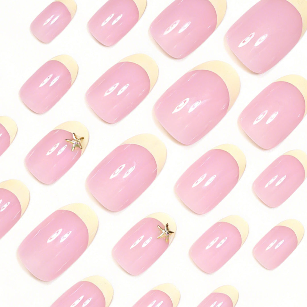 Elegant Starfish Accent Nail Art Set Stornfield