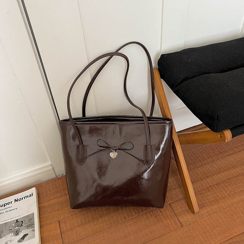 Elegant Decorative Bow Tote Bag