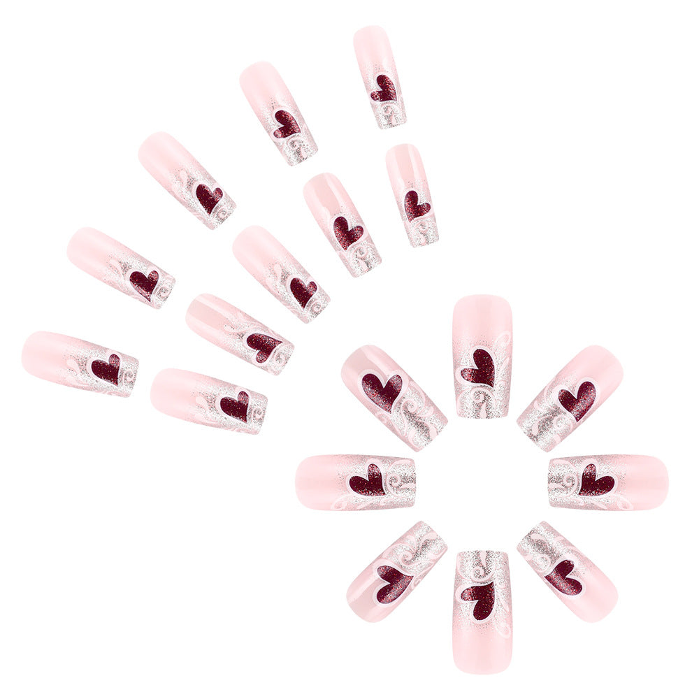 Romantic Glitter Gel Nail Art Set Stornfield