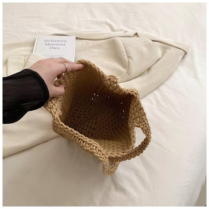 Handmade Tote Bag Made from Organic Material Stornfield