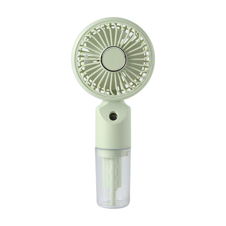 Unisex Portable Hand Fan with Integrated Spray Function Stornfield