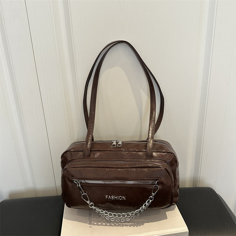 Trendy Multi-Pocket Handbag