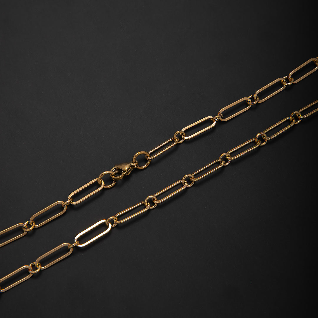 Elegant Open Link Chain Necklace Stornfield
