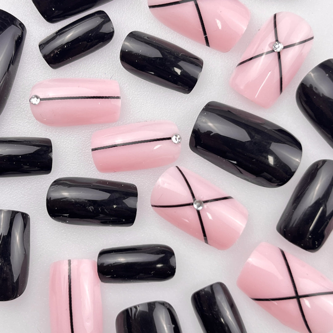 Stylish Geometric Pattern Nail Art Stornfield