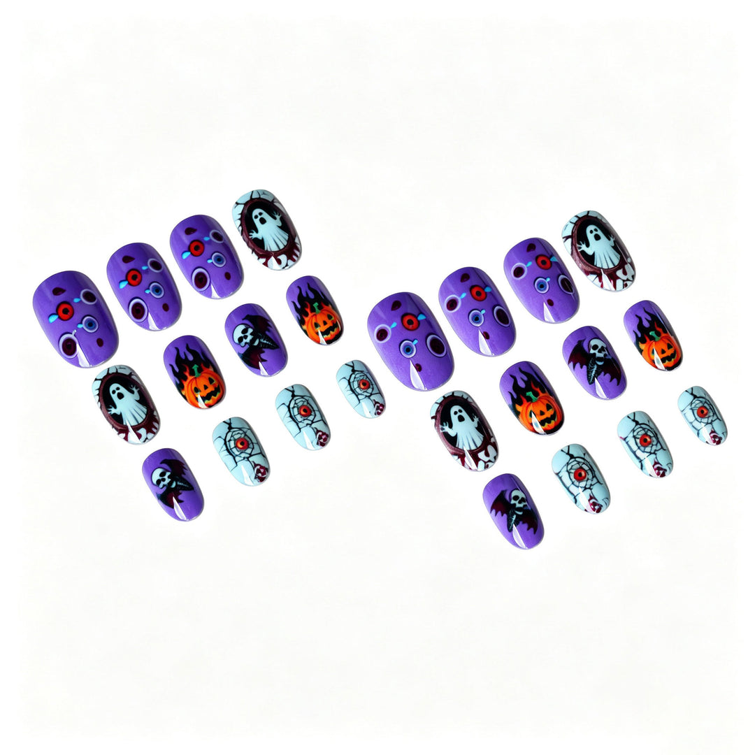 Halloween-Themed Nail Art Set  1790957727