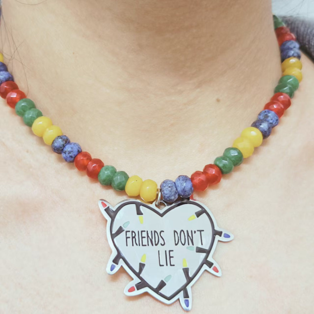 Colorful Beaded Friendship Necklace Stornfield