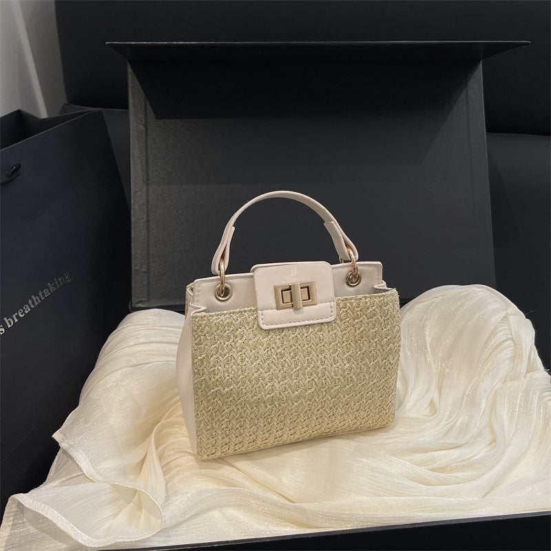 Textured Handheld Tote