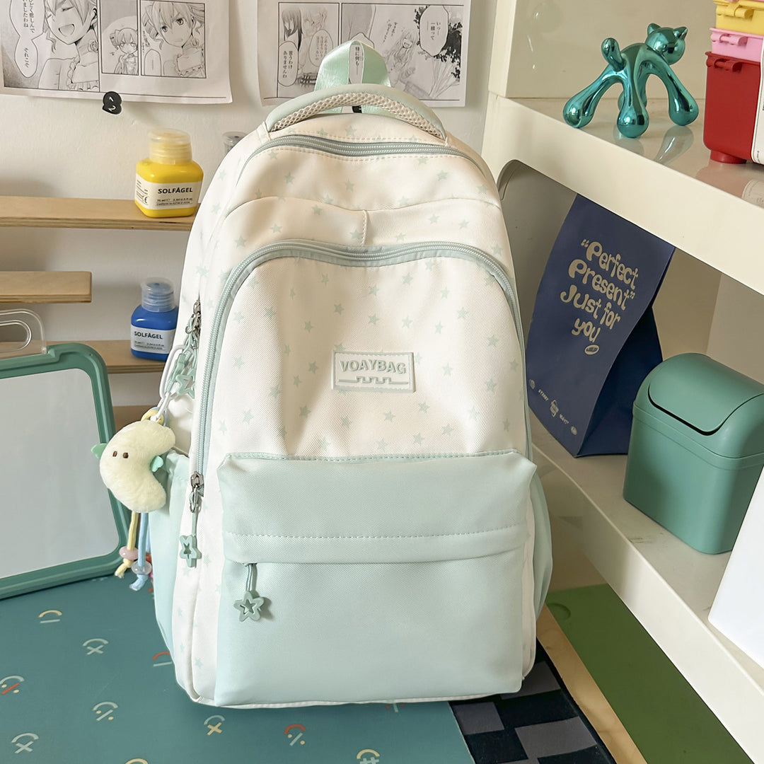Star-Emblazoned School Backpack Stornfield