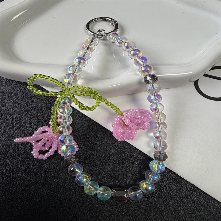 Decorative Beaded Charm Keychain Stornfield 1790135272