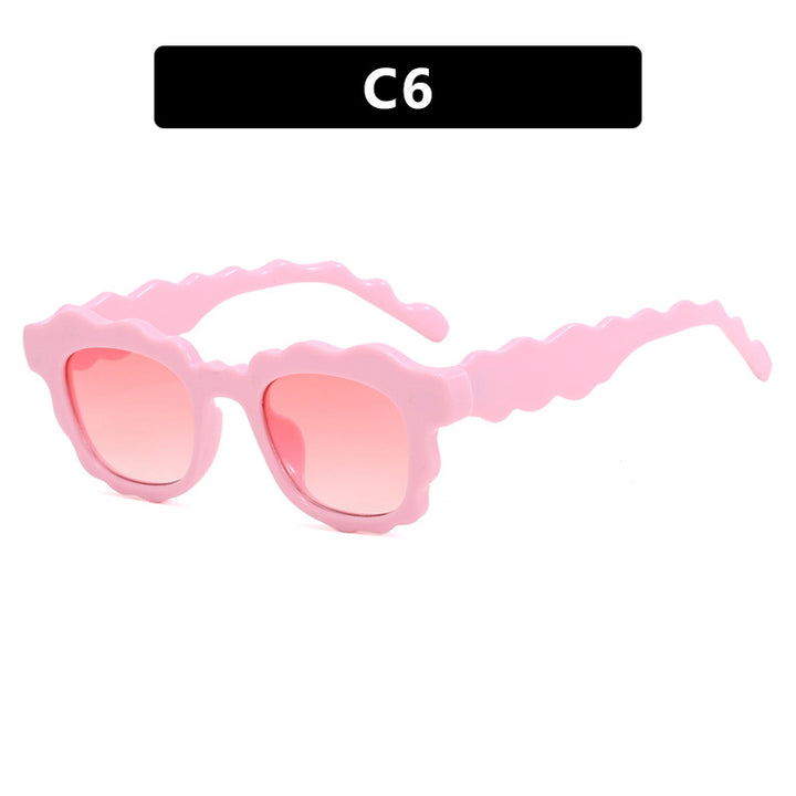 Women’s fashionable sunglasses with wavy frame Stornfield
