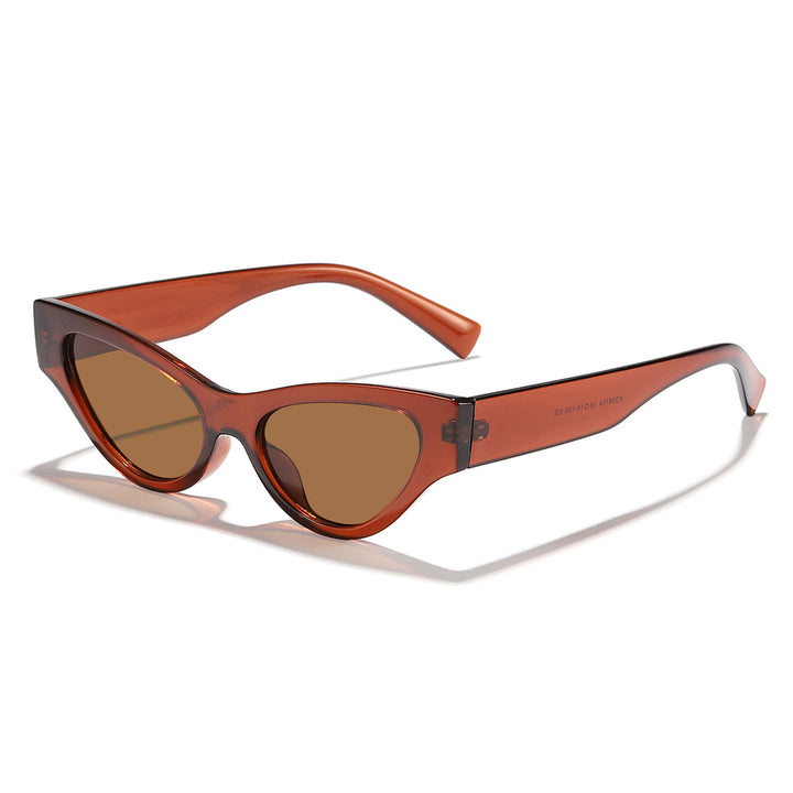 Women Cat-Eye Sunglasses with elegant, transparent frame and UV protection Stornfield